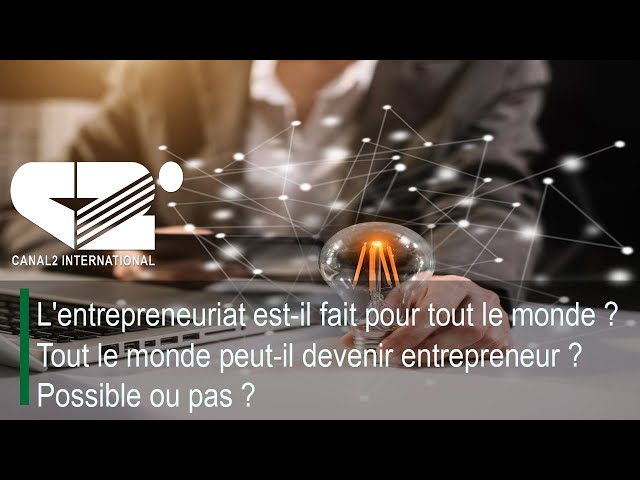 ⁣[REPLAY]L'entrepreneuriat est-il fait pour tout le monde? Possible ou pas ?