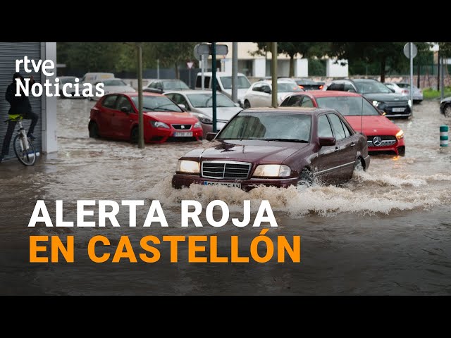 ⁣DANA: IMPORTANTES INUNDACIONES en CASTELLÓN donde piden a los vecinos EVITAR DESPLAZAMIENTOS | RTVE