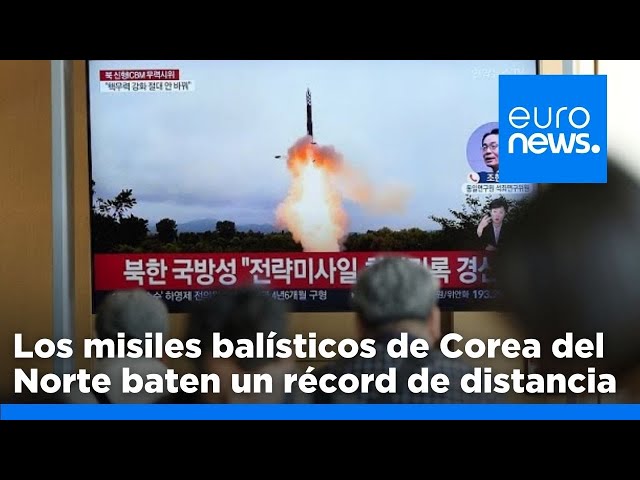 ⁣Corea del Norte no conoce límites: sus misiles balísticos baten un récord de distancia