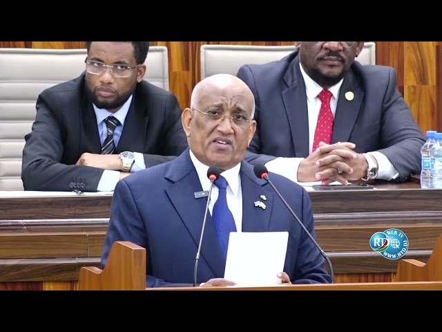 ⁣Extrait du Discours du président de l'Assemblée Nationale Dileita Mohamed Dileita.