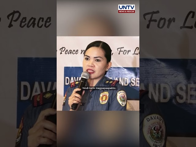 ⁣Davao City Police, ‘no comment’ sa umano’y death squad; Anti-drug campaign, tuloy