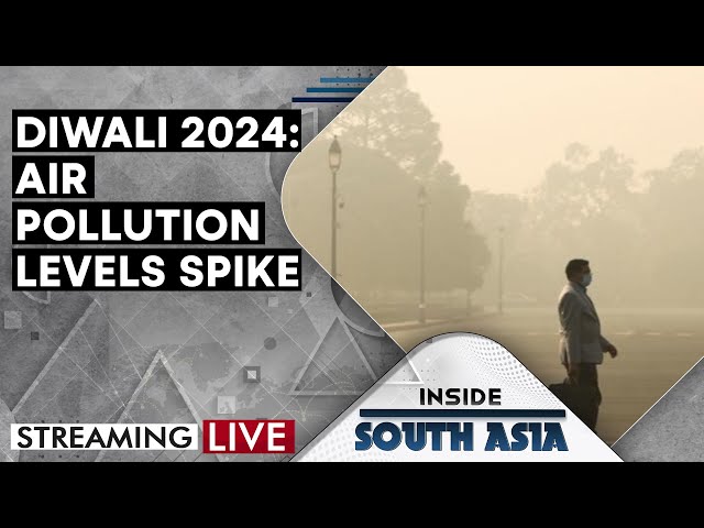 ⁣Diwali 2024: Air Pollution Levels Spike | Inside South Asia LIVE | WION