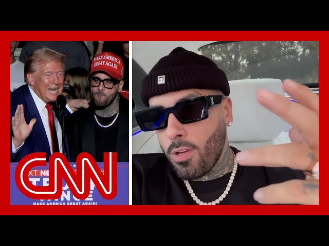 ⁣Puerto Rican superstar Nicky Jam withdraws Trump endorsement