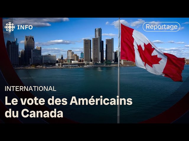 ⁣Pour qui voteront les Américains qui vivent au Canada?