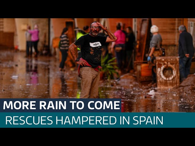 ⁣Spain's deadliest floods in decades: 95 dead as more 'extreme' rain approaches | ITV 