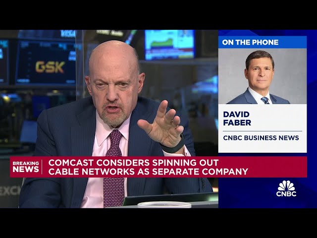 ⁣Comcast considers spinning out cable networks as separate company