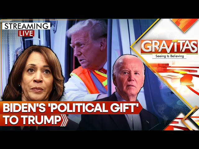 ⁣LIVE: Trump Turns Biden's 'Garbage' Gaffe Into Campaign Gold | Will It Cost Harris th