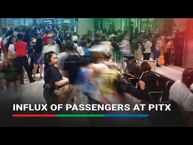 ⁣Influx of Passengers at PITX