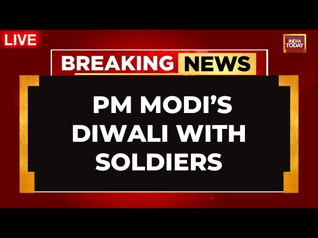 ⁣LIVE PM Modi's Diwali With Jawans  | PM Modi Reaches Kachchh For Diwali Celebration With Soldie