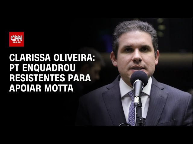 ⁣Clarissa Oliveira: PT enquadrou resistentes para apoiar Motta | LIVE CNN