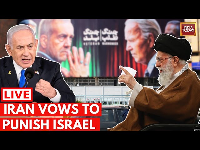 ⁣Israel-Iran War Live Updates: Iran's Ali Khamenei Vows To Punish Israel | Khamenei Vs Netanyahu