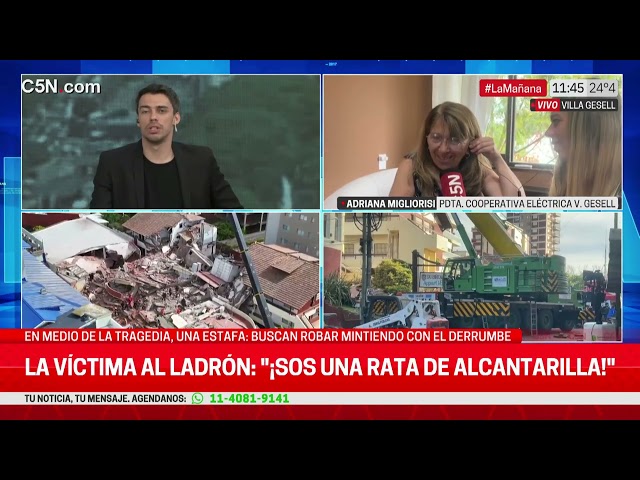 ⁣ESTAFA en MEDIO de la TRAGEDIA: PEDÍAN DATOS a VECINOS por CORTES PROGRAMADOS