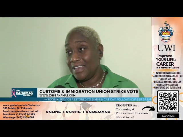 ⁣Customs & Immigration Union Strike Vote