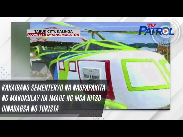 ⁣Kakaibang sementeryo na nagpapakita ng makukulay na imahe ng mga nitso dinadagsa ng turista