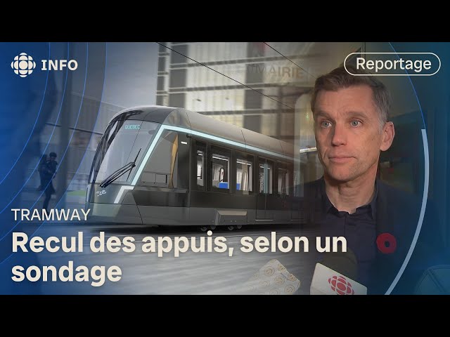 ⁣Tramway : Marchand accuse Poilievre de vouloir « laisser le monde dans le trafic »