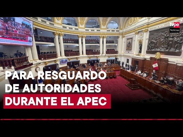 ⁣Pleno aprueba proyecto que plantea ingreso de militares de EE.UU. al país del 4 al 24 de noviembre