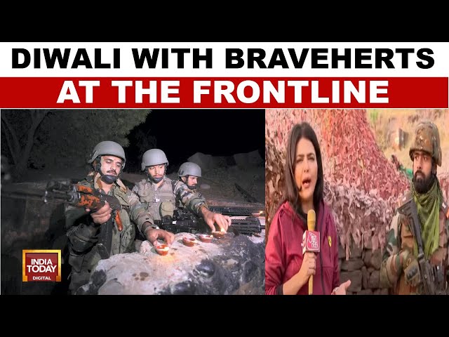 ⁣Diwali  2024: India Today Celebrate Diwali With Indian Soldiers On The Frontline | India Today