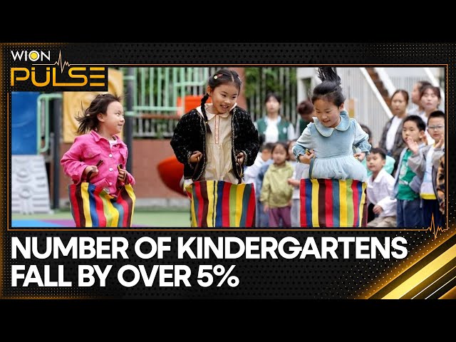 ⁣Number of Kindergartens in China Witness an Excessive Drop | WION Pulse