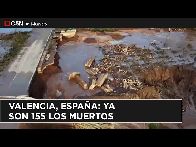 ⁣El MAYOR DESASTRE NATURAL en la HISTORIA: YA SON 155 los MUERTOS en VALENCIA