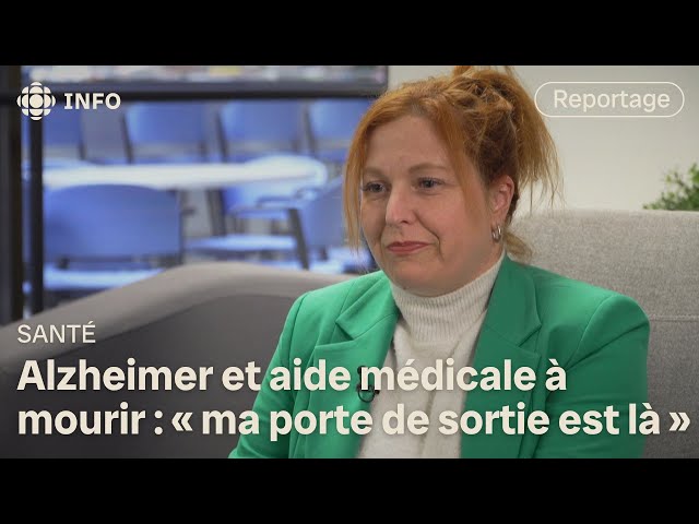 ⁣Demande anticipée de l'aide médicale à mourir : entrevue avec Sandra Demontigny