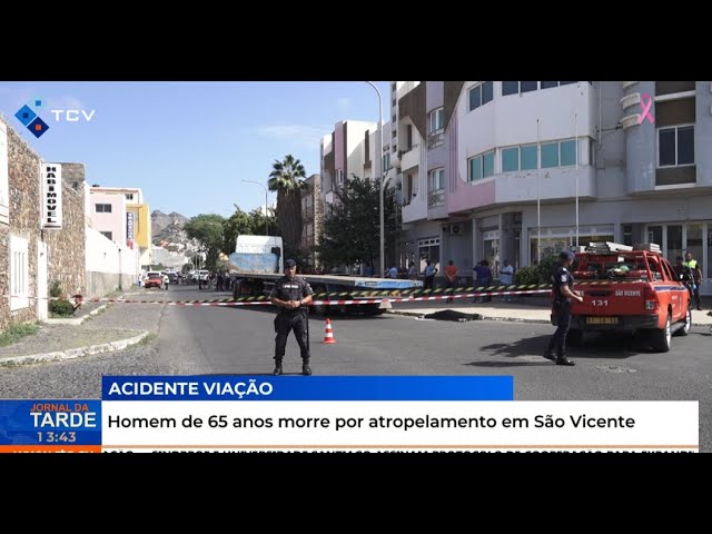 ⁣Homem de 65 anos morre por atropelamento em São Vicente