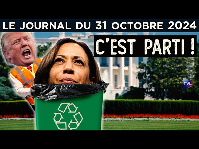 ⁣Trump/Harris : l’heure du choix - JT du jeudi 31 octobre 2024