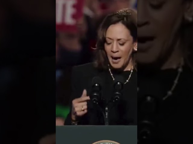 ⁣Kamala Harris sounds off on protesters during Wisconsin Rally