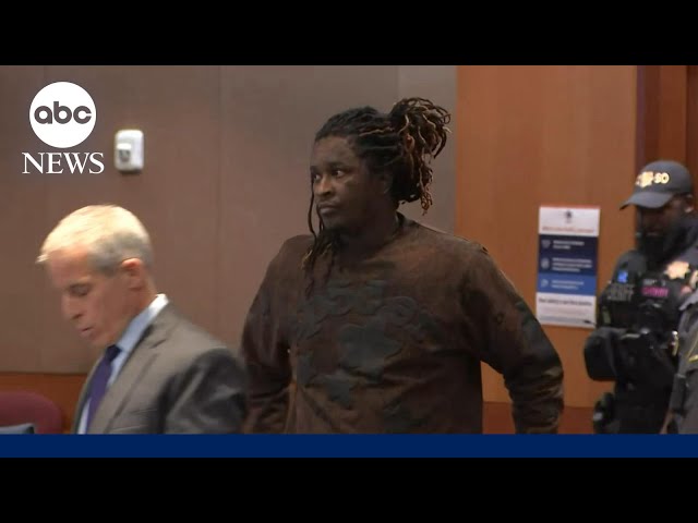 ⁣Rapper Young Thug takes plea deal in RICO case