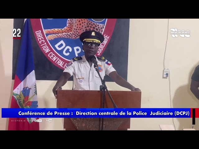 ⁣Conférence de Presse : Pierre Jean Renel se nom polisye sa a ke lapolis prezante bay lapres kom youn