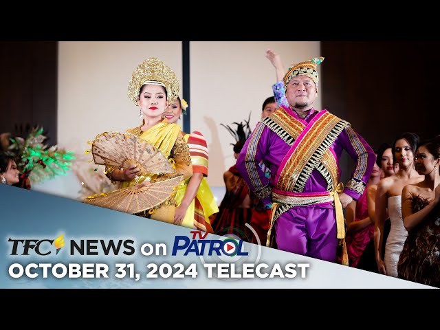 ⁣TFC News on TV Patrol | October 31, 2024