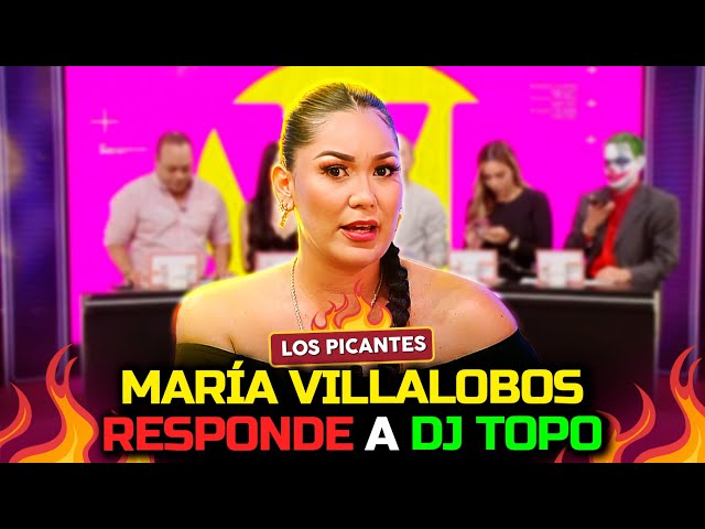 ⁣DJ Topo da su versión ante la salida de María Villalobos y ella le responde | Vive el Espectáculo