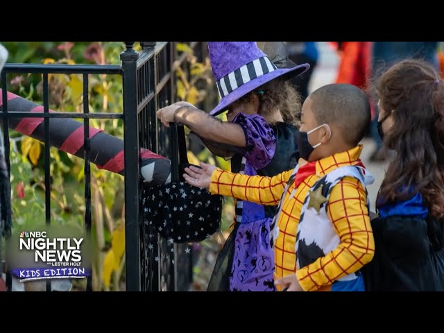 ⁣Ghouls, goblins and witches, oh my! Learn the history behind Halloween | Nightly News: Kids Edition