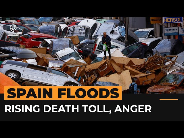 ⁣Death toll from catastrophic flooding in Spain continues rising | Al Jazeera Newsfeed