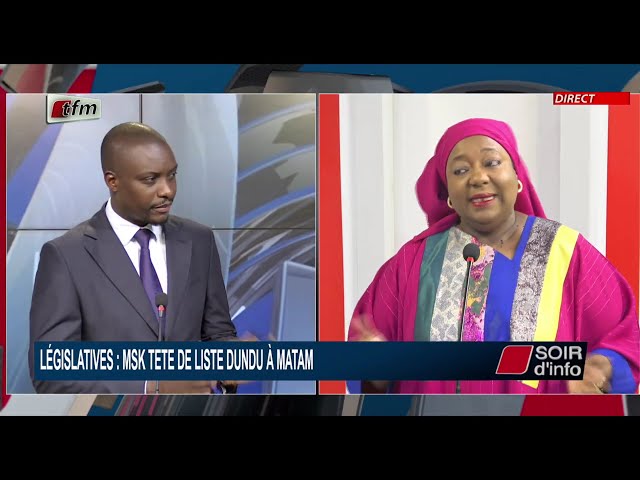 ⁣SOIR D'INFO - Français - Pr: Cherif Diop  - Invitée: Marième Selly Kane - 31 Octobre 2024