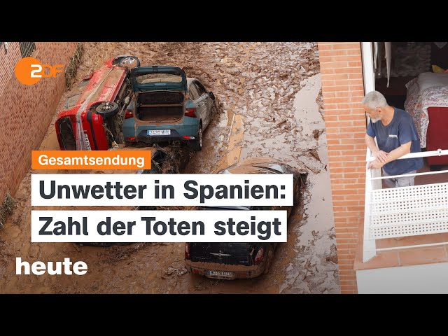 ⁣heute 19:00 Uhr vom 31.10.24 Flut in Spanien, Iranische Generalkonsulate schließen, Studiengang Wald