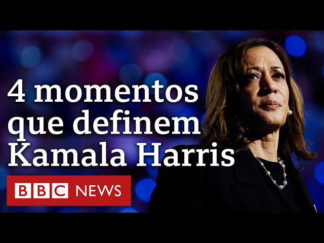 ⁣Eleições EUA: a trajetória de Kamala Harris até a indicação democrata