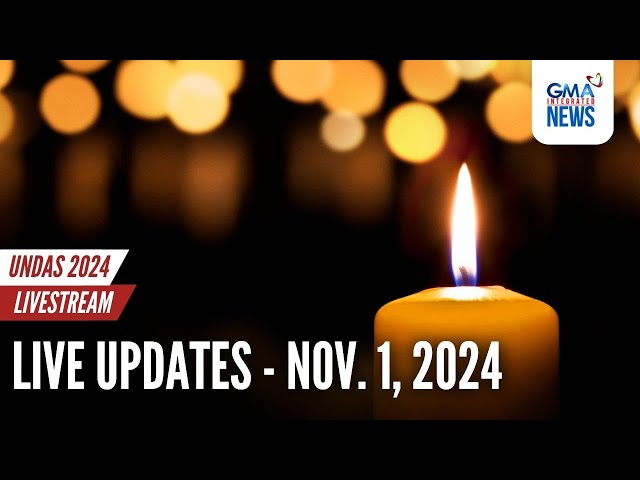 ⁣UNDAS 2024 LIVESTREAM COVERAGE (November 1, 2024) | GMA INTEGRATED NEWS