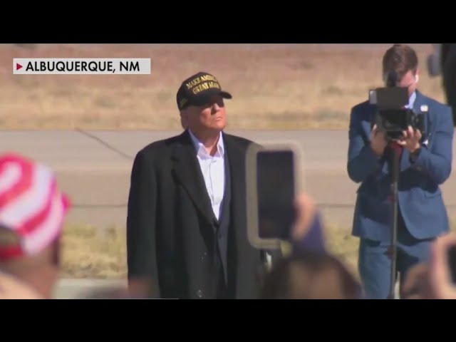 ⁣Trump in New Mexico: 'Hispanics love Trump, they do... they work their a**es off'