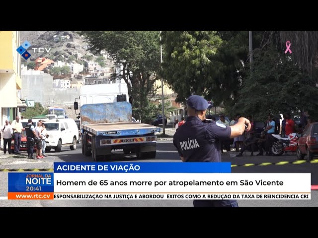 ⁣Homem de 65 anos morre por atropelamento em São Vicente