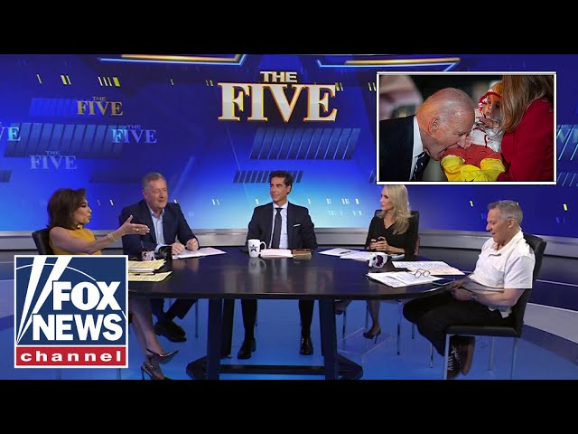 ⁣'The Five' reacts to Biden nibbling babies during Halloween celebration