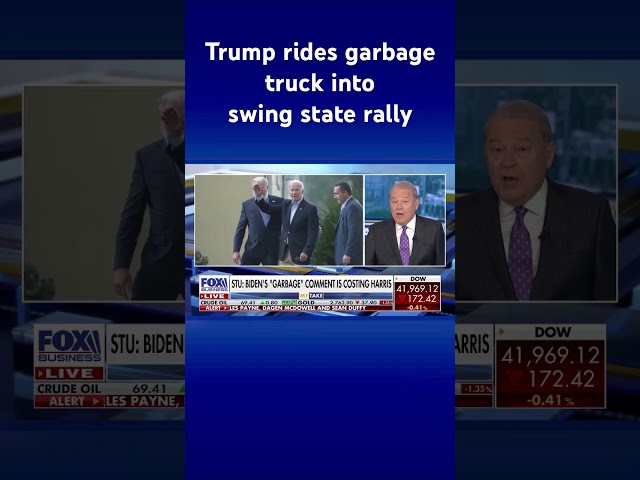 ⁣Varney: Trump turned Biden’s garbage gaffe into his advantage #shorts