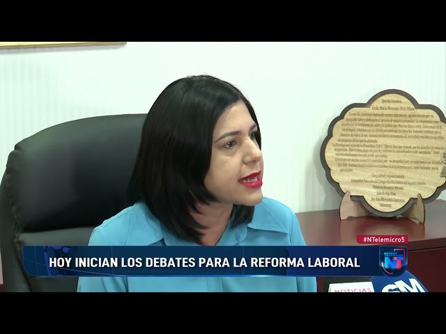 ⁣Comisión que estudia reforma laboral está abierta a escuchar todos los sectores