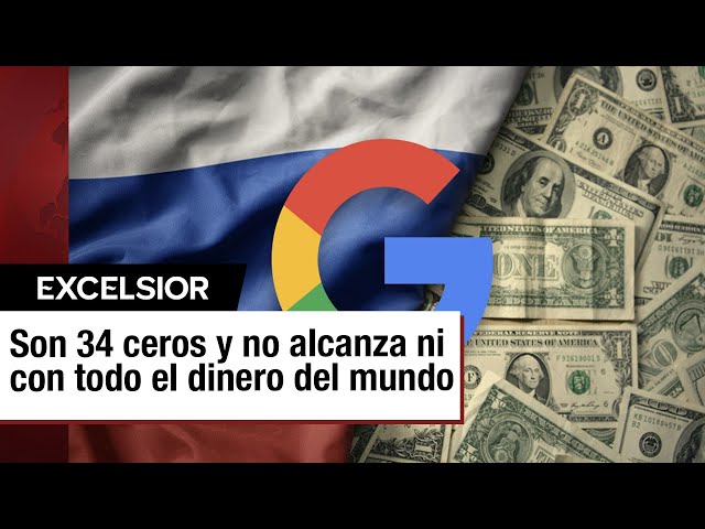 ⁣Rusia impone multa impagable de 2.5 decillones de dólares a Google