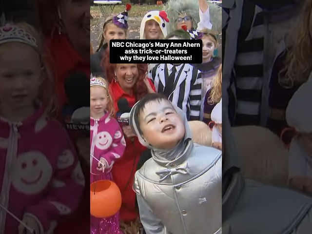 ⁣Kids share why they love Halloween! 