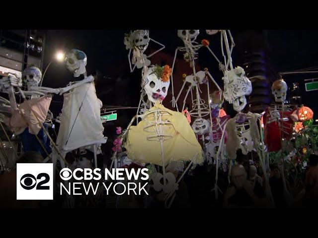 ⁣NYC's iconic Halloween parade returns to Greenwich Village