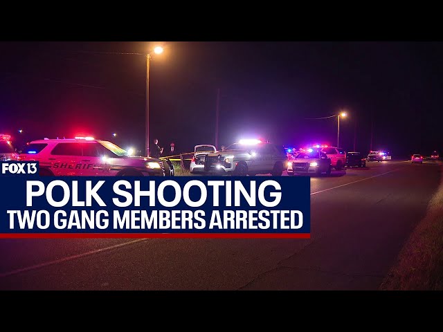 ⁣Grady Judd: 2 gang members arrested in deadly Polk shooting