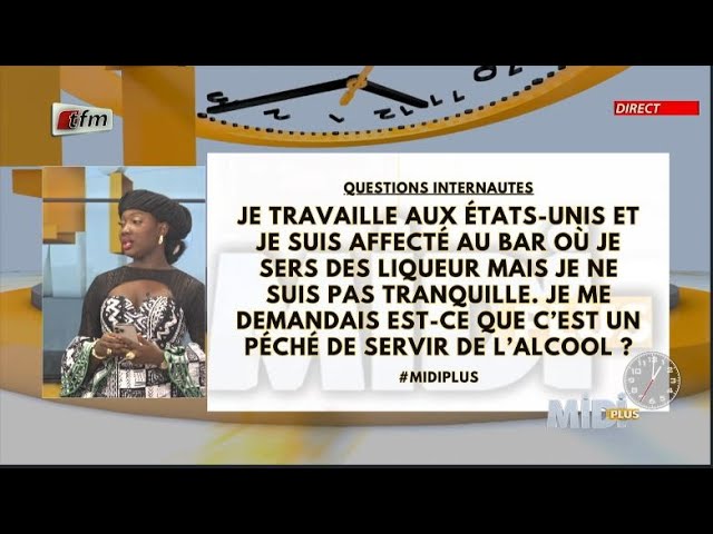 ⁣Questions 2: Je travaille aux Etats-Unis et je suis affecté au bar où je sers le liqueur mais.....