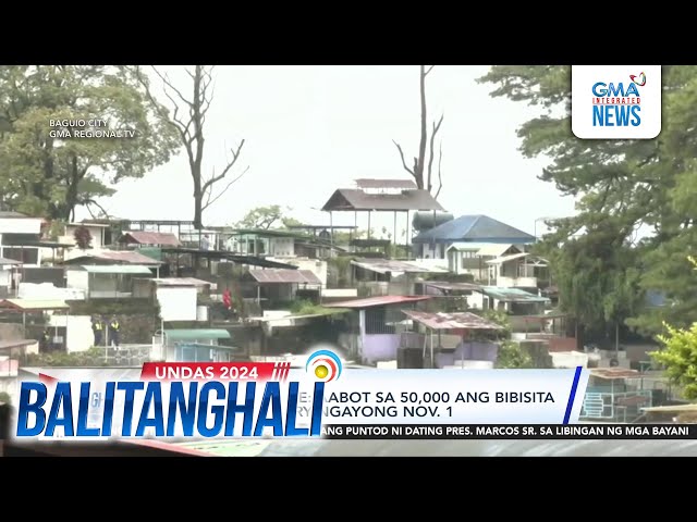 ⁣Mga bibisita sa Baguio City Public Cemetery, tuloy-tuloy ang pagdating | Balitanghali