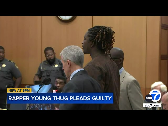 ⁣Young Thug to be released on house arrest for time served as part of plea deal in Georgia RICO case