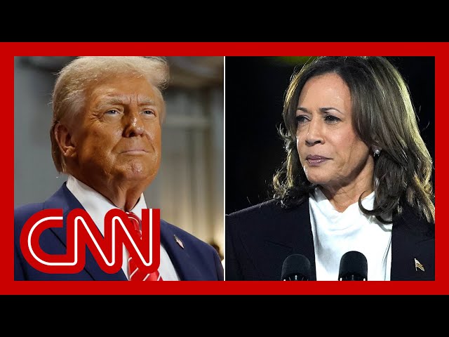 ⁣The key states Trump and Harris are focusing on as Election Day approaches